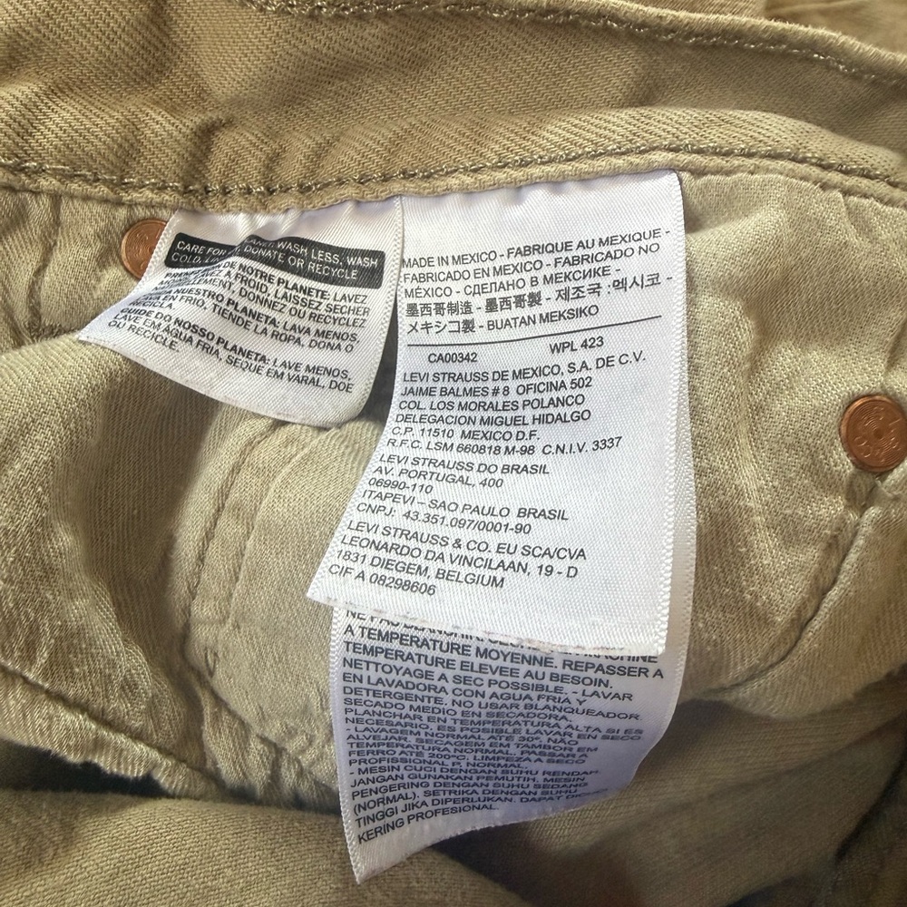 Levi’s 501 Button Fly-1st pair - Picture 7 of 12